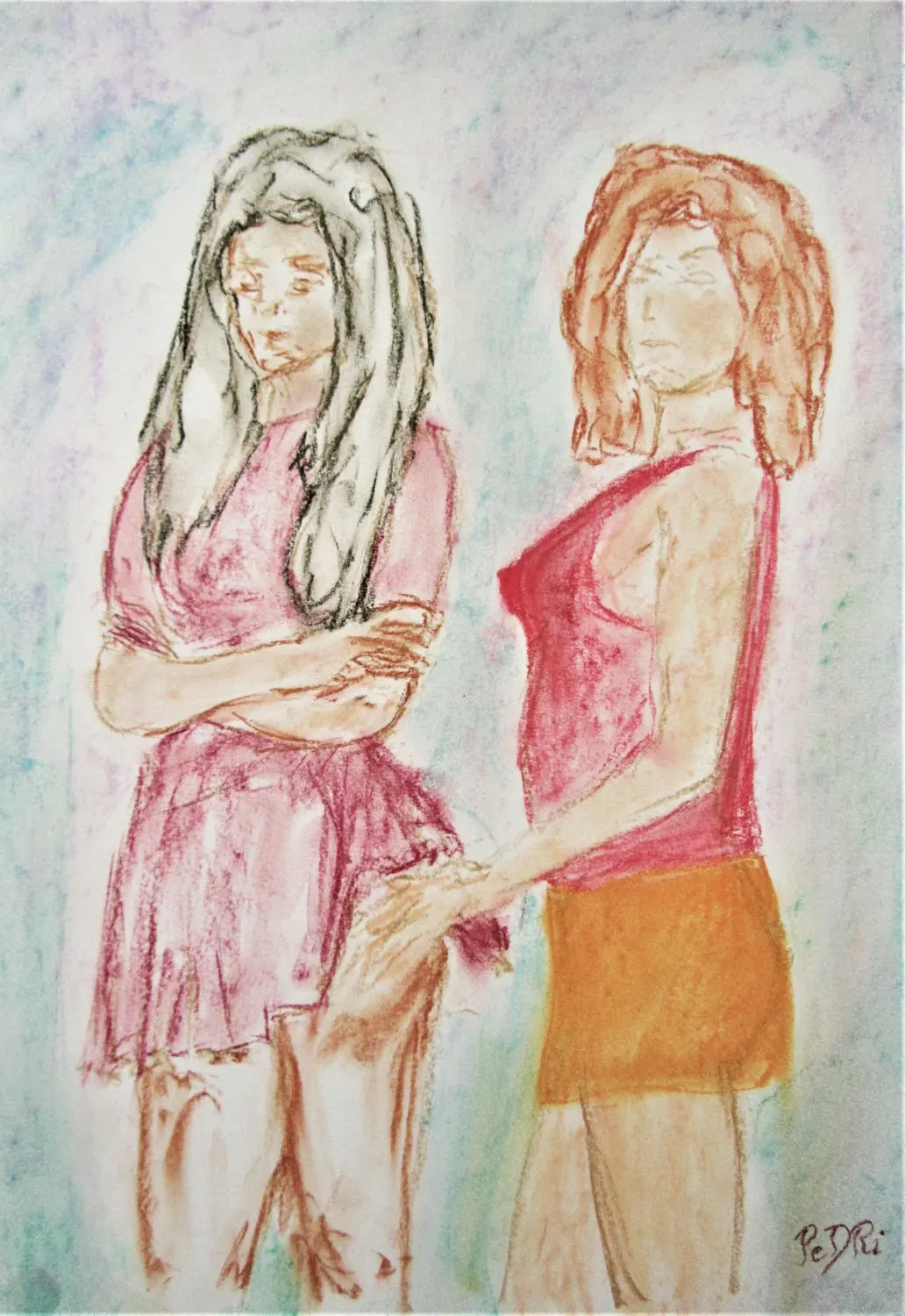 Twee vriendinnen