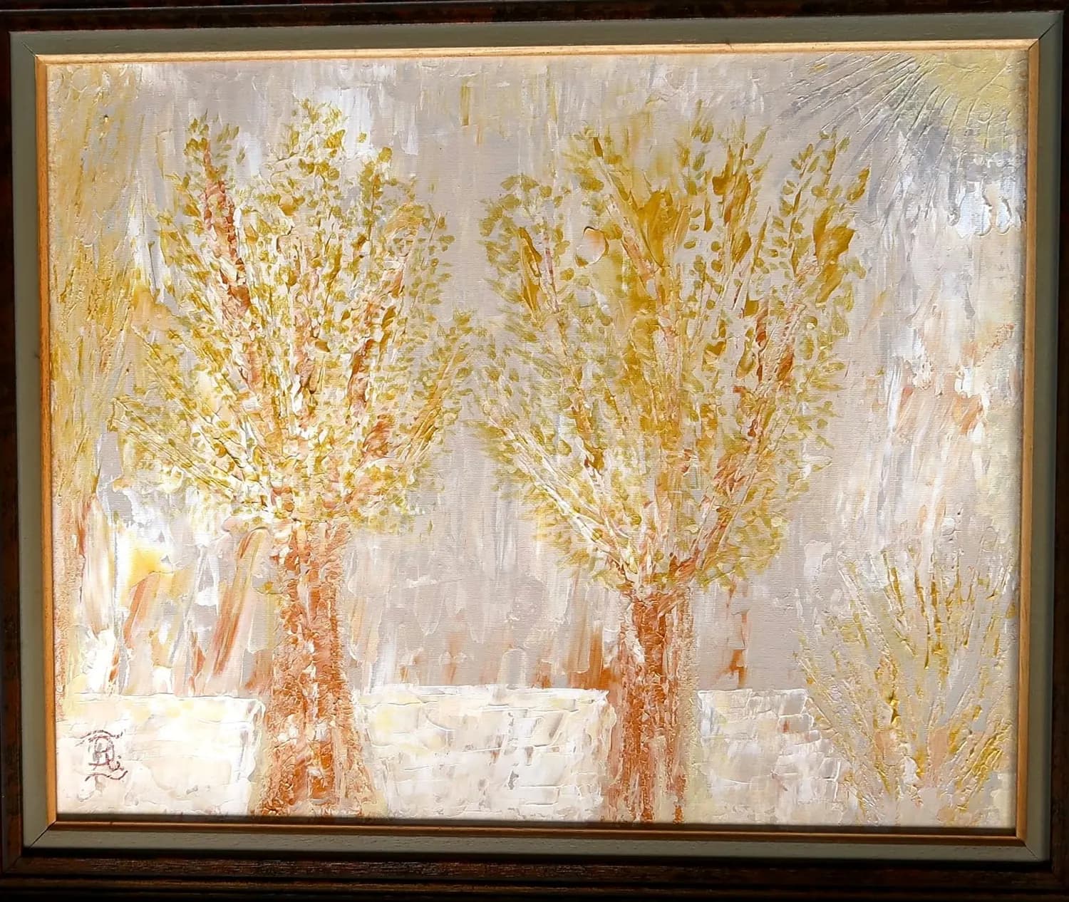 Gouden bomen