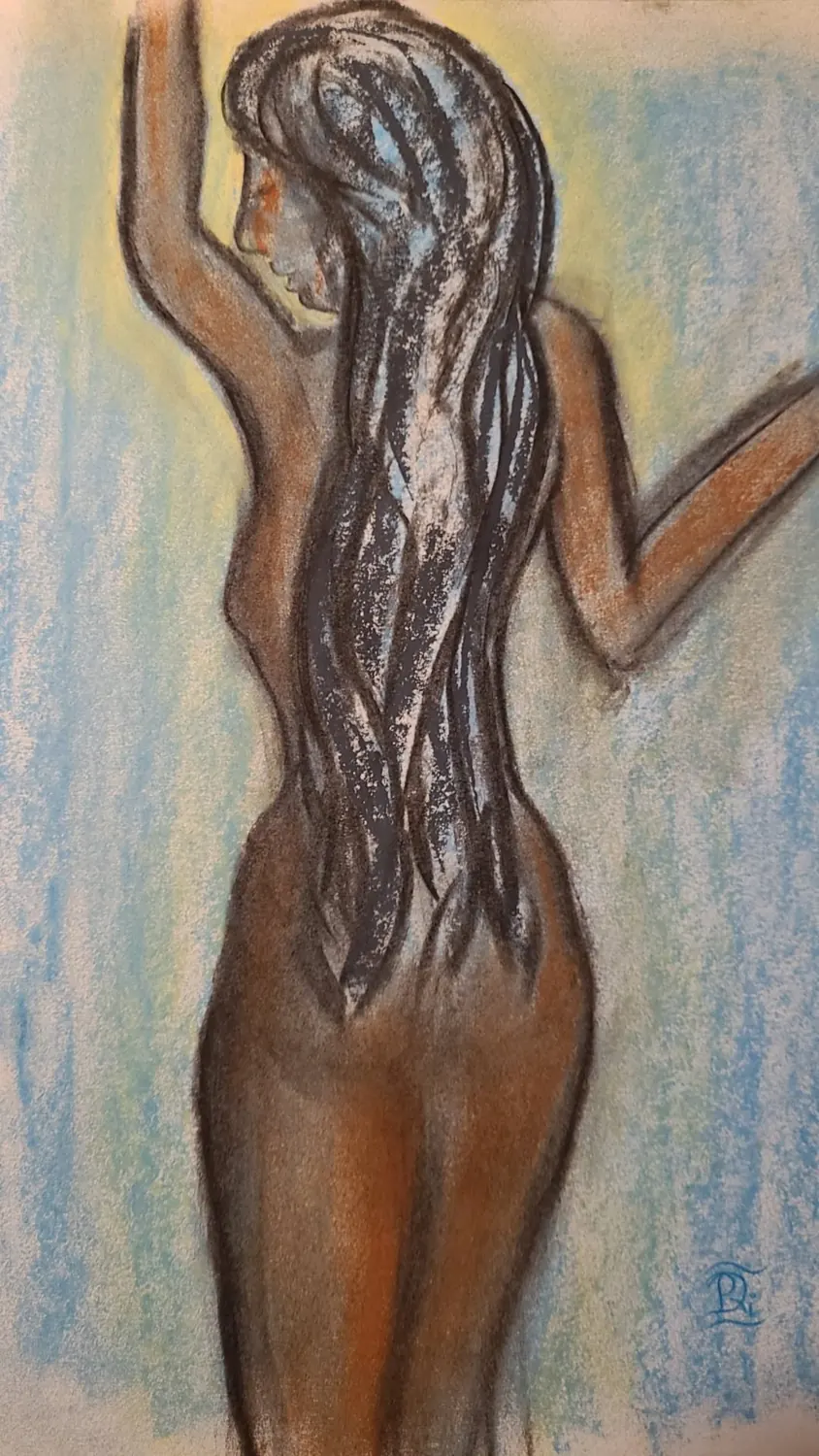 Opgeheven arm