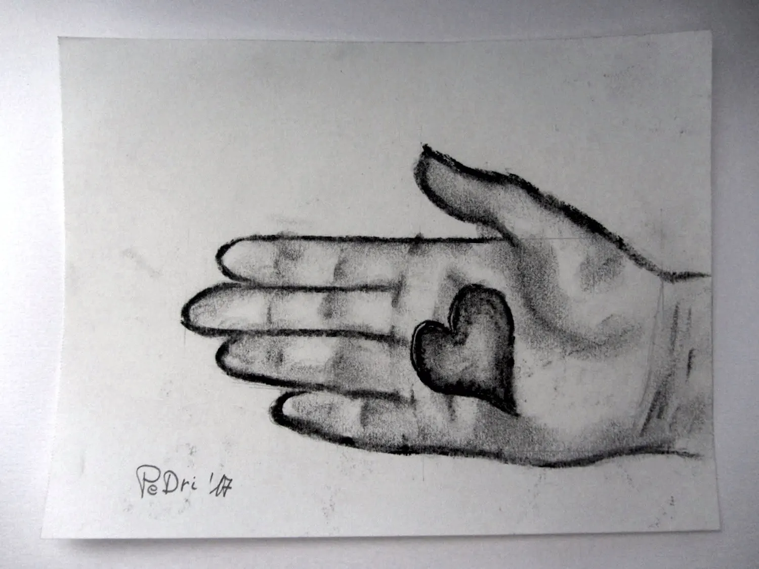 Hart in de hand