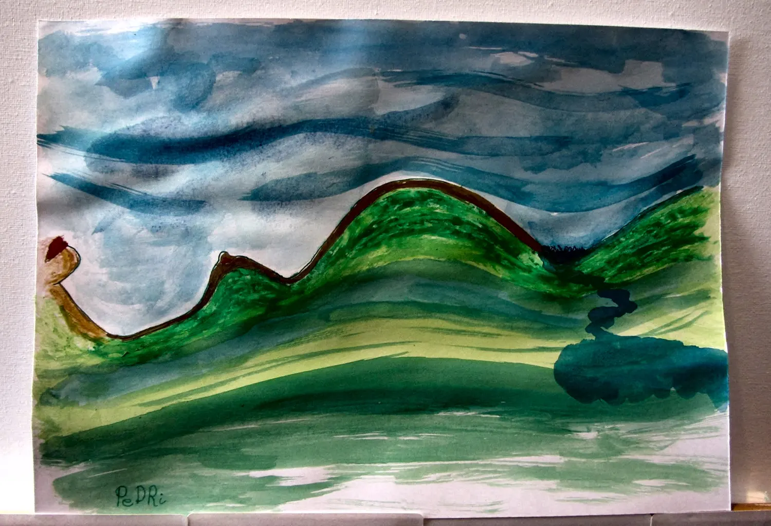 Groene heuvels