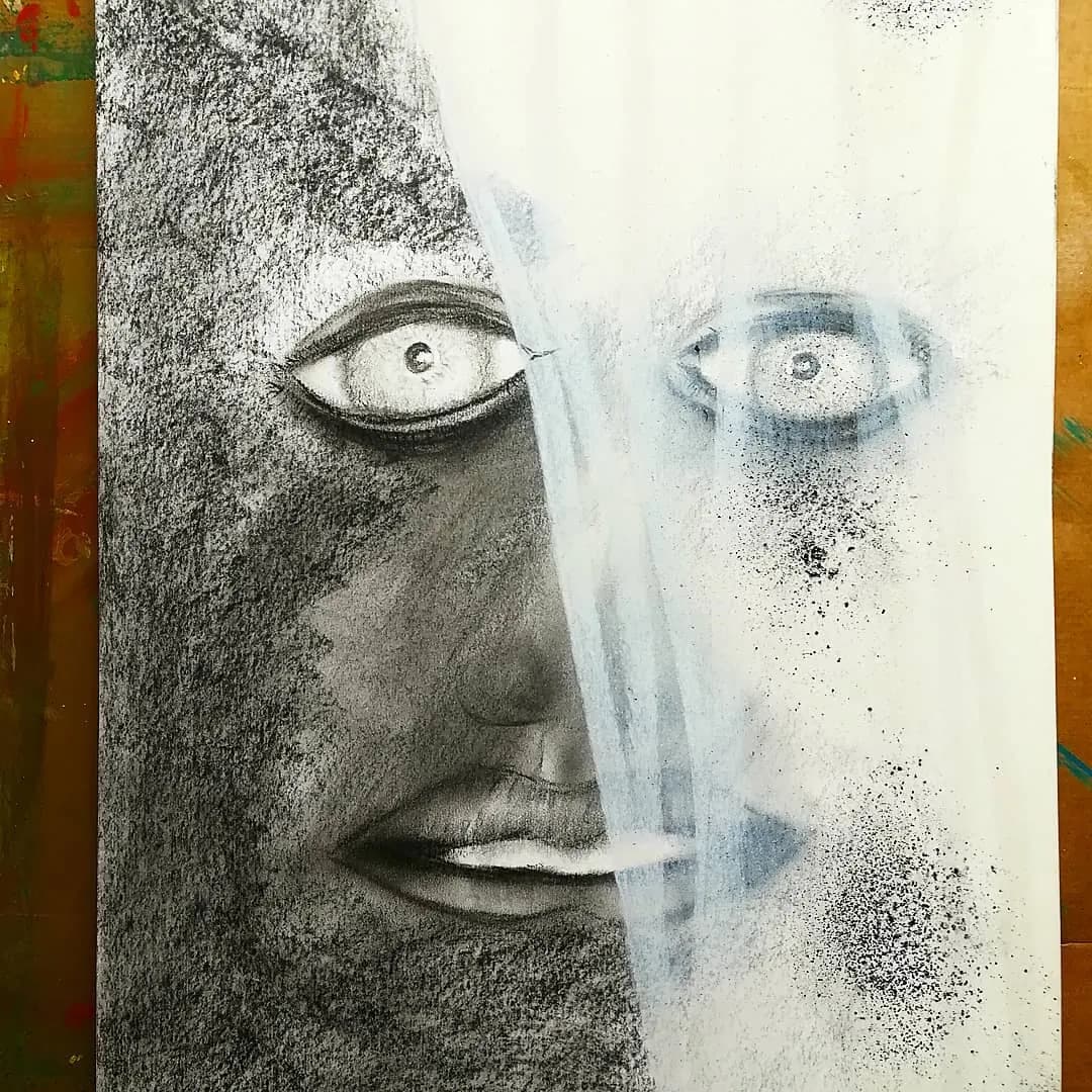 Eén starend oog