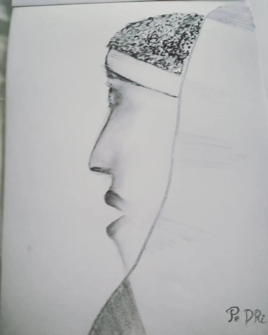 Profiel met hoofddoek