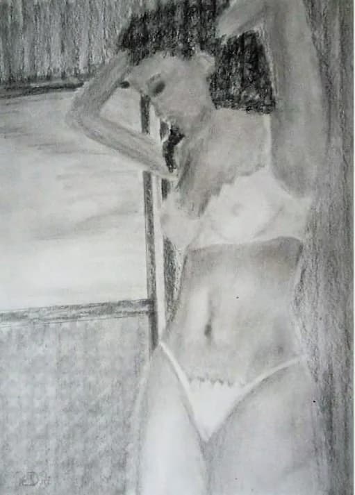 Studie in houtskool